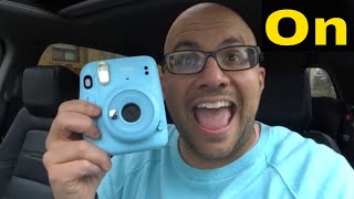 How To Turn Fujifilm Instax Camera On And OffMini 11 Tutorial [upl. by Cut]