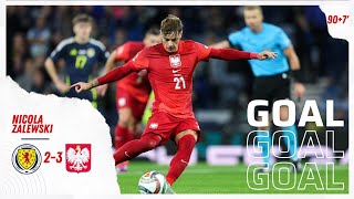 🏴󠁧󠁢󠁳󠁣󠁴󠁿SCOTLAND vs POLAND🇵🇱 23 NICOLA ZALEWSKI PENALTY GOAALLL 50924 nationsleague football [upl. by Mccreery668]