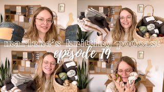 it’s been a while US yarn haul and lots of progress • marlene’s knitting podcast episode 19 [upl. by Utir]