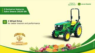 New Launched John Deere 3028 EN 28 HP Compact TractorGarden Tractor [upl. by Ygief]