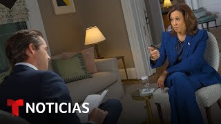 Interview with Kamala Harris less than two weeks from Election Day  Noticias Telemundo [upl. by Abbott207]