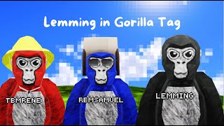 Lemming in Gorilla Tag  UNOFFICAL MUSIC VIDEO [upl. by Ayikal]