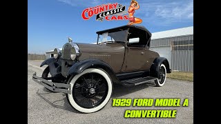 1929 Ford Model A Convertible [upl. by Anifares]