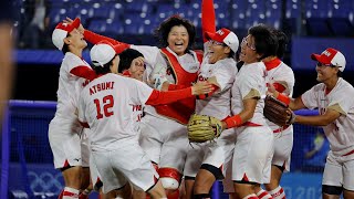 Day 6  GOLD AND BRONZE MEDAL GAMES Tokyo 2020 Olympic Softball Tournament [upl. by Anoblav]