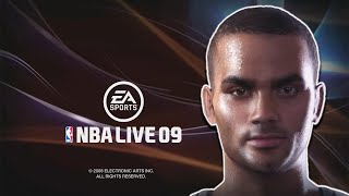 Playing NBA LIVE 09 in 2024 XBOX 360 [upl. by Esinyt]