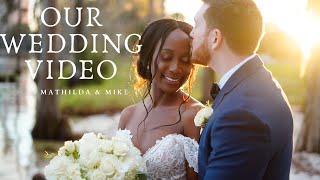 OUR WEDDING VIDEO 2020 I Mathilda amp Mike [upl. by Raf29]