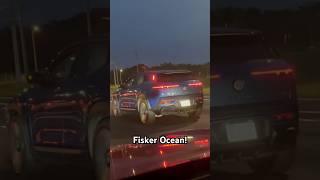 Check out the very rare Fisker Ocean fisker fiskerocean ev electric electriccar electriccars [upl. by Sorgalim]