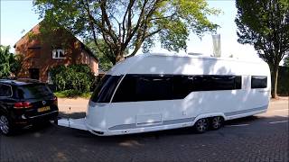 Hobby Premium Caravan Wohnwagen RV Trailer Weekend Nederland The Netherlands [upl. by Htinek83]