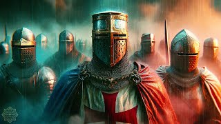 Domine Deus Rex Coelestis  Templars Singing in the Rain  Crusade Music  Gregorian Chants [upl. by Milicent]