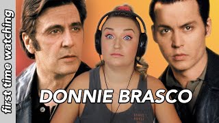 Watching Donnie Brasco 1997 for the FIRST TIME  Movie Commentary amp Reaction [upl. by Hael]