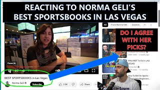 Reacting to Norma Gelis Best Sportsbooks in Las Vegas Video  Do I Agree  Reaction Series [upl. by Gunnar739]