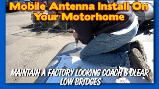 Installing A Mag Mount On A Fiberglass RV Roof  K6UDA Radio Episode 49 [upl. by Anivol]