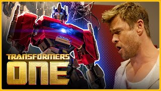 How Chris Hemsworth Evolved Optimus Primes Iconic Voice  Transformers One Director Interview [upl. by Reagan669]