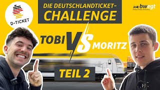 Das Finale Tobi vs Moritz – die DeutschlandTicketChallenge [upl. by Hildegard]