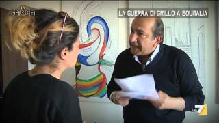 La Gabbia  La guerra di Grillo a Equitalia 21052014 [upl. by Eanahs959]