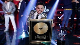 JUANSE GANADOR DE LA VOZ KIDS COLOMBIA 2018 COMPLETO [upl. by Yelkcub]