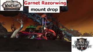 Garnet Razorwing mount drop guide [upl. by Arraes]