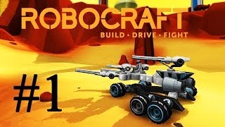 Robocraft 01  Zbuduj robota i nim walcz [upl. by Aihsein399]