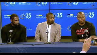 Press Conference Gilbert Arenas Caron Butler and Antawn Jamison [upl. by Calise]