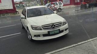 Mercedes Benz C200 exhaust system DRIFT XAUST [upl. by Alisen]