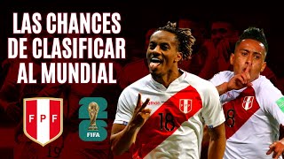 PERÚ sus PROBABILIDADES DE CLASIFICAR al Mundial 2026 [upl. by Esmond443]