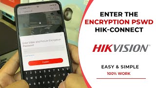 Hikvision NVR Input the Encryption Password Problem [upl. by Adnalram]