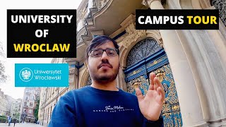 THE UNIVERSITY OF WROCLAW CAMPUS TOUR Uniwersytet Wrocławski Study in Poland 🇵🇱 [upl. by Jeconiah435]