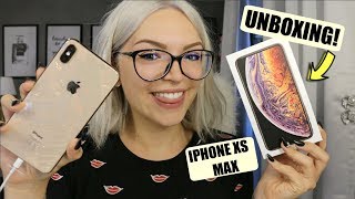 UNBOXING IPHONE Xs MAX e PRIMA ACCENSIONE [upl. by Frieda]