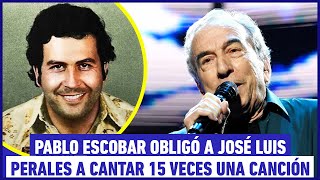 José Luis Perales cantó 15 veces la misma canción por obligación de Pablo Escobar [upl. by Ailedo]