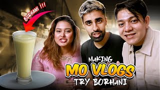 MO Vlogs tries BORHANI in Bangladesh for the First Time [upl. by Enileoj]