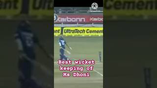 Best wicket keeper  ms dhoni wicket keeper  best wicket keeper of india [upl. by Hauck]