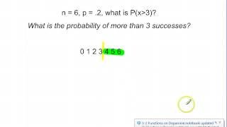 Binom practice with P notation [upl. by Lesirg]