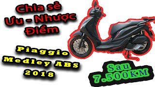 Piaggio Medley 2018 ABS 125cc  Mua Piaggio Medley 2018 là SAI LẦM [upl. by Otrebtuc]