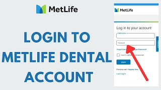 How to Login to MetLife Dental Account in 2023MetDental Login [upl. by Dnomal260]