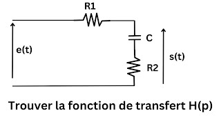 Ep02  Régulation Industrielle  TD01 Exercice 02 La Fonction de Transfert dun Circuit Électrique [upl. by Mcclimans960]