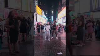 Drop  Timbaland dance dancer nyc timesquarenewyork [upl. by Selena]