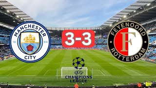 Manchester City vs Feyenoord 33 Highlights Champions League Match UCL 26 Nov 2024 [upl. by Leunamnauj669]