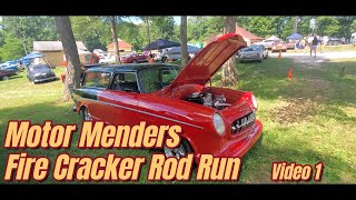 Motor Menders Fire Cracker Rod Run 2024 car show hotrods streetrods [upl. by Heyward147]