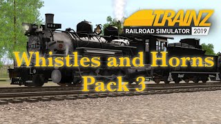 Trainz Whistles and Horns Pack 3  Early 5K Sub Special [upl. by Lanrev123]