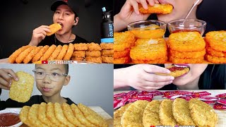 ASMR HASH BROWNS EATING COMPILATION  MUKBANG [upl. by Enoch463]