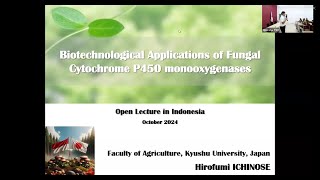 Biotechnological Application of Fungal Cytochrome P450 Monooxygenases [upl. by Tom673]