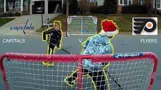 CAPITALS V FLYERS 2018 STREET HOCKEY [upl. by Oirramed725]