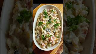 Quick Street Style Mexican Corn Salad Recipe youtubeshorts mexicansalad healthysalad easysalad [upl. by Sirap]