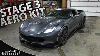 My Corvette NEEDED This ACS Composite Stage 3 Aero Kit Install [upl. by Ydrah]