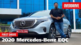 2020 MercedesBenz EQC 400 4MATIC  First Drive Review  OVERDRIVE [upl. by Rabbaj995]