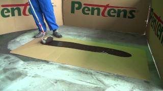 WaterBased PU Bituminous Waterproofing Membrane 水性複合式防水材 [upl. by Ttam243]