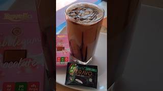 Dark Bravo Vanilla Cookies amp Revello Bubblegum Chocolate Milkshake🥤🍫🍪 shorts asmr viral trending [upl. by Na]