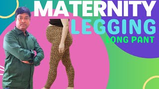 How To Make Maternity Legging Long Pant Pattern  Maternity Leggings  Winda Cad Tutorial [upl. by Cello]