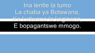 Hymne national du Botswana [upl. by Harak]