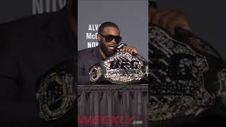 When Tyron Woodley got scared by Conor Mcgregor [upl. by Yenolem]